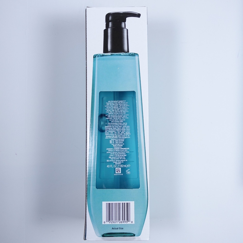 Neutrogena Rainbath Ocean Mist Replenishing Shower and Bath Gel 40oz 3 Pack - Picture 4 of 5